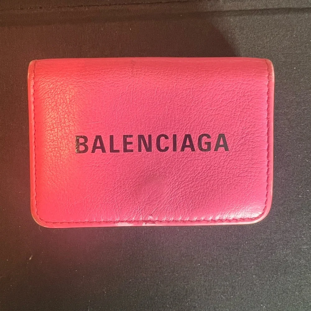 Balenciaga Pink Wallet